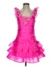 LoveShackFancy 100% Polyester Pink Cocktail Dress Size 4 - photo 1