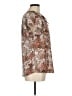 Unbranded 100% Polyester Brown Short Sleeve Blouse Size M - photo 4