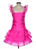 LoveShackFancy 100% Polyester Pink Cocktail Dress Size 4 - photo 2