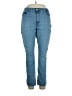 Levi's Solid Blue Jeans Size 16 - photo 1