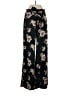 JOA Floral Black Casual Pants Size S - photo 1