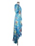 Sugarlips 100% Polyester Tropical Blue Casual Dress Size XS - photo 4