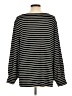 Chico's Stripes Black Pullover Sweater Size XL (3) - photo 2