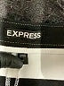 Express Stripes Green Shorts Size 10 - photo 3