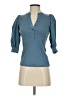Veronica Beard Blue 3/4 Sleeve Blouse Size XS - photo 1