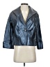 Bradley by Bradley Bayou 100% Leather Metallic Blue Leather Jacket Size XS - photo 1