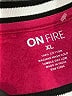 ON FIRE 100% Cotton Pink Sweatshirt Size XL - photo 7