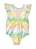 Penelope Mack Tie-dye Silver One Piece Swimsuit Size 3T - photo 2