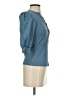 Veronica Beard Blue 3/4 Sleeve Blouse Size XS - photo 4