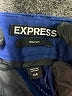 Express Color Block Blue Active Pants Size 10 - photo 7
