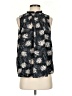 Joie 100% Polyester Black Sleeveless Blouse Size S - photo 1