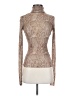 AFRM Animal Print Ivory Long Sleeve Top Size XS - photo 1