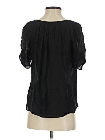 Joie Short Sleeve Silk Top (view 2)