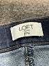 Ann Taylor LOFT Outlet Stripes Blue Jeans Size 6 - photo 4