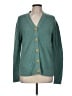 L.L.Bean 100% Cotton Green Cardigan Size M - photo 1