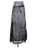Splendid 100% Rayon Tie-dye Gray Casual Skirt Size 2 - photo 1