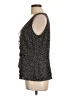 Tahari by ASL 100% Polyester Black Sleeveless Blouse Size L - photo 5