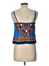 Vestique Blue Sleeveless Blouse Size L - photo 2