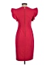 Calvin Klein Solid Red Cocktail Dress Size 4 - photo 2