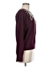 Field Flower Burgundy Pullover Sweater Size M - photo 4