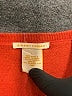 Sweet Romeo 100% Acrylic Orange Pullover Sweater Size L - photo 7