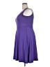Unbranded Solid Purple Cocktail Dress Size XXL - photo 5