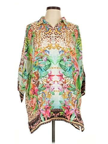 Johnny Was 3/4 Sleeve Blouse (view 1)