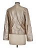 Chico's 100% Polyester Metallic Tan Jacket Size M - photo 2