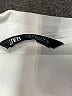 Zara White Long Sleeve Button-Down Shirt Size M - photo 7