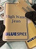 BLUE SPICE Color Block Teal Jeans Size 11 - photo 8