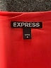 Express 100% Polyester Solid Pink Red Cocktail Dress Size 4 - photo 7