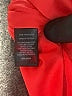 Express 100% Polyester Solid Pink Red Cocktail Dress Size 4 - photo 8