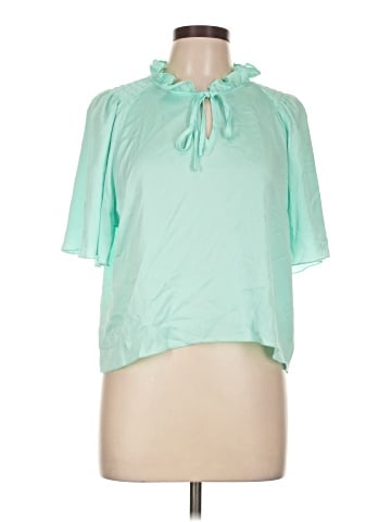 BCBGeneration Short Sleeve Blouse (view 1)