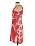 BCBGMAXAZRIA Tropical Red Cocktail Dress Size S - photo 5