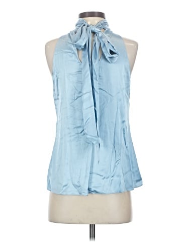 Ramy Brook Sleeveless Silk Top (view 2)