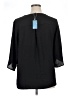 Your Style 100% Polyester Black 3/4 Sleeve Top Size XL - photo 2