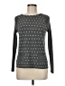 Ann Taylor LOFT Polka Dots Gray Pullover Sweater Size M - photo 1