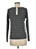 Ann Taylor LOFT Polka Dots Gray Pullover Sweater Size M - photo 2