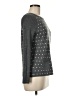 Ann Taylor LOFT Polka Dots Gray Pullover Sweater Size M - photo 4