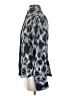 Farinaz Taghavi 100% Polyester Animal Print Silver Long Sleeve Blouse Size 4 - photo 5