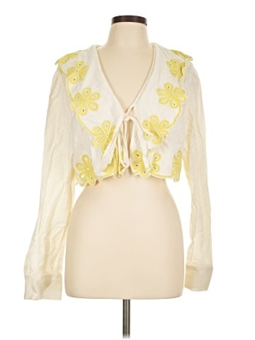 Free People Long Sleeve Blouse (view 1)