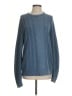 Michael Kors 100% Cotton Chevron-herringbone Blue Pullover Sweater Size S - photo 1