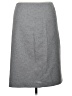Le Suit 100% Polyester Solid Gray Formal Skirt Size 14 - photo 2