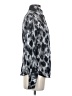 Farinaz Taghavi 100% Polyester Animal Print Silver Long Sleeve Blouse Size 4 - photo 4