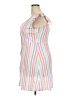 Unbranded 100% Polyester Stripes White Casual Dress Size XXL - photo 5