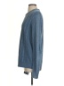 Michael Kors 100% Cotton Chevron-herringbone Blue Pullover Sweater Size S - photo 5