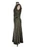 Glamaker Stripes Green Casual Dress Size S - photo 5
