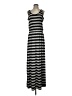 Fever Stripes Gray Casual Dress Size S - photo 1