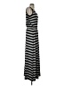 Fever Stripes Gray Casual Dress Size S - photo 4