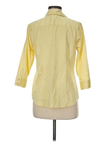 212 Collection 3/4 Sleeve Button-Down Shirt (view 2)